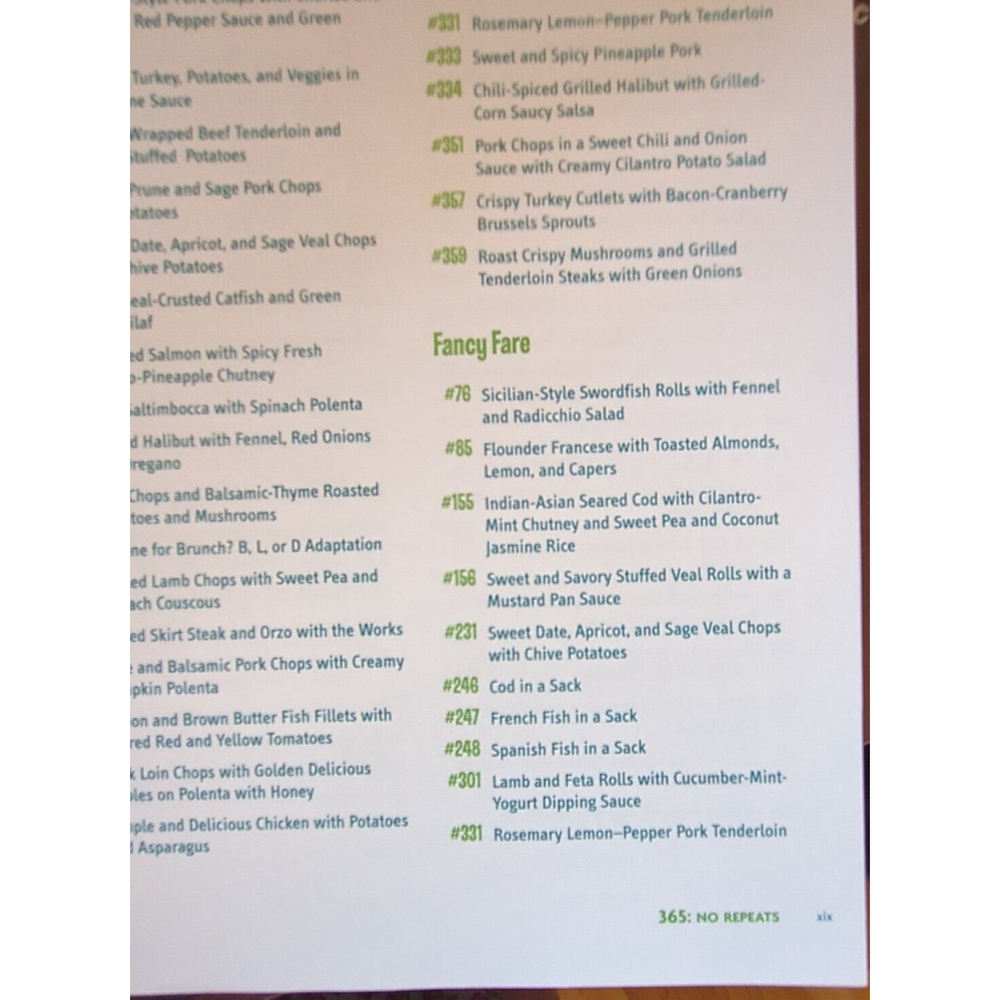 Rachael Ray 365: No Repeats A Year of By Rachael Ray Paperback - Picture 9 of 12